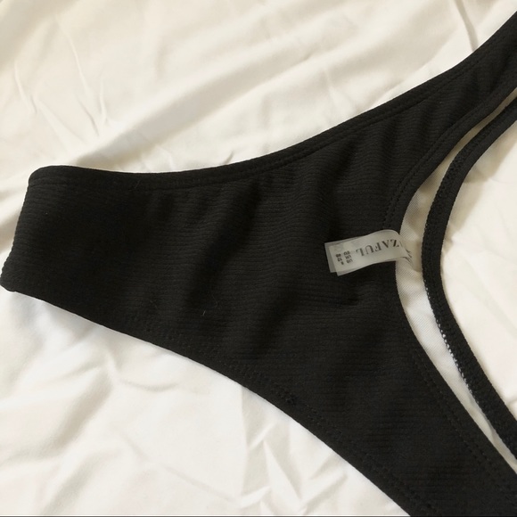 ZAFUL Ribbed Bikini Bottom NWOT - Picture 3 of 5